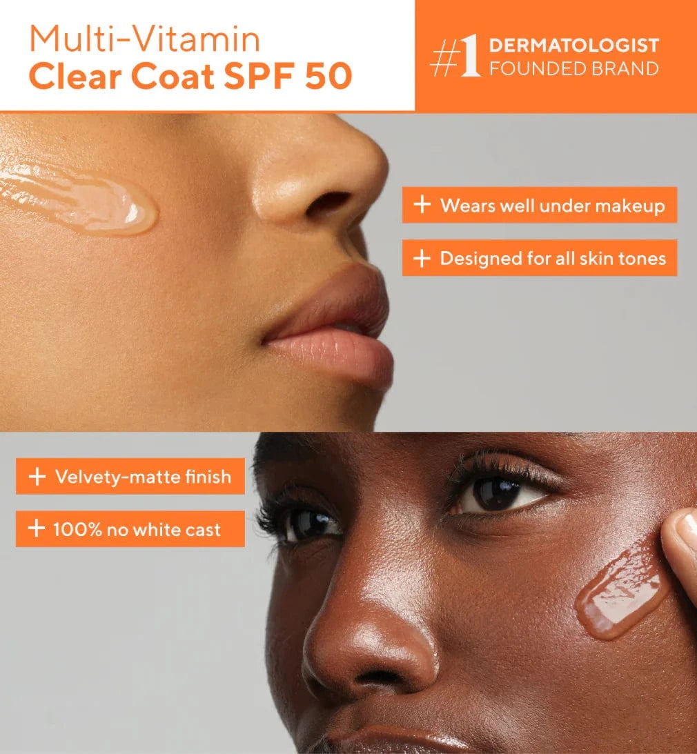Murad Multi-Vitamin Clear Coat Broad Spectrum SPF 50 specifications shop at Exclusive Beauty