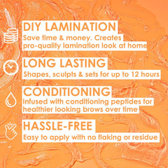 Grande Cosmetics GrandeBROW LAMINATE Brow Styling Gel with Peptides