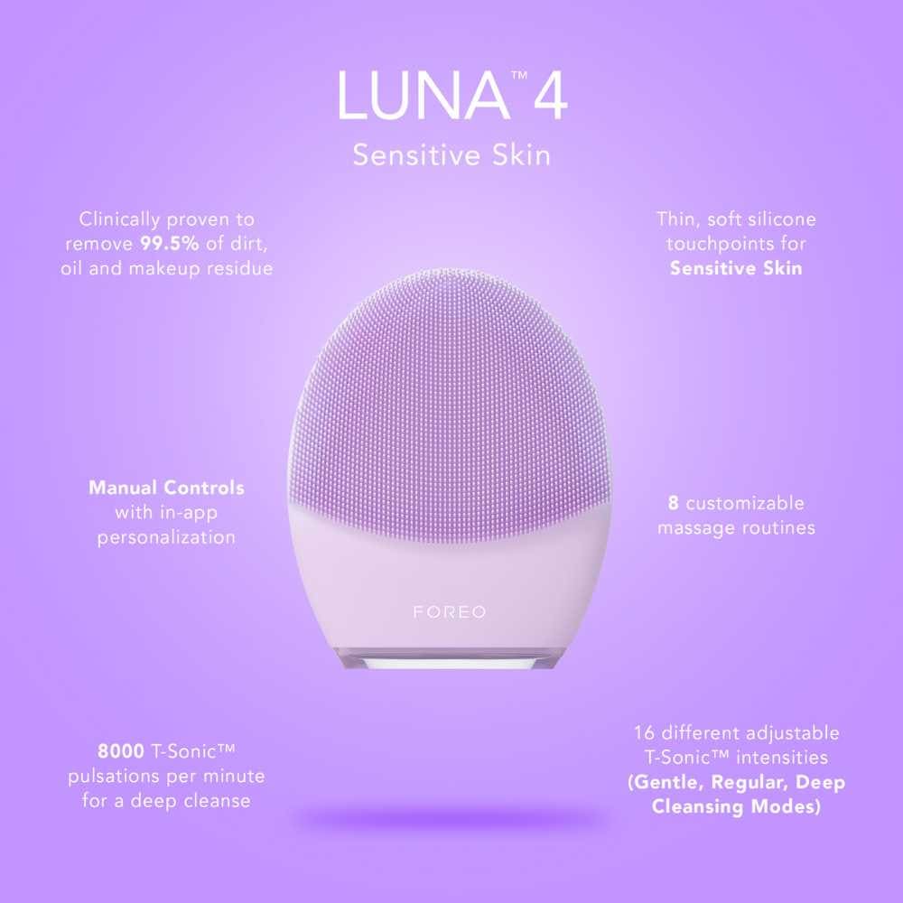 FOREO LUNA 4 Sensitive Skin shop at Exclusive Beauty