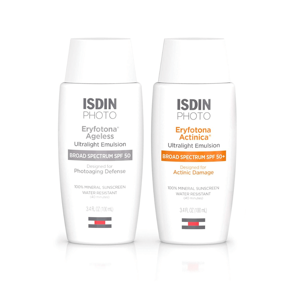 ISDIN Eryfotona Suncare Bundle Tinted & Non-tinted Sunscreen shop at Exclusive Beauty Club