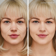 Load image into Gallery viewer, Jane Iredale PureMatch Concealer Before/ After in 1W Shop At Exclusive Beauty
