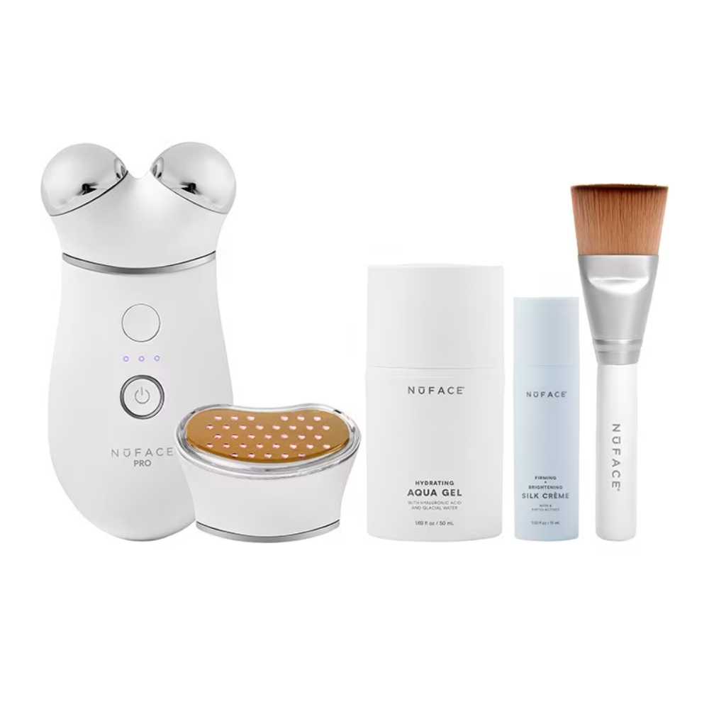 NuFACE TRINITY+ PRO with Wrinkle Reducer (TWR) Attachment shop at Exclusive Beauty Club