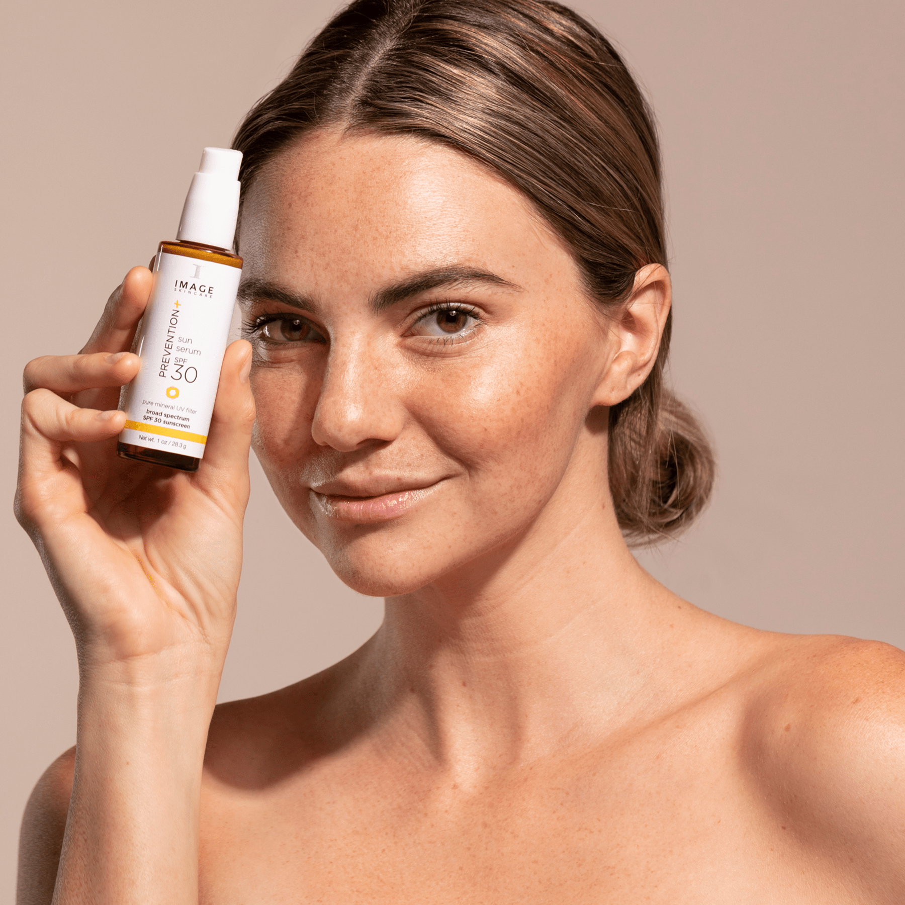 Image Skincare Prevention+ Sun Serum SPF30 Model Shop At Exclusive Beauty