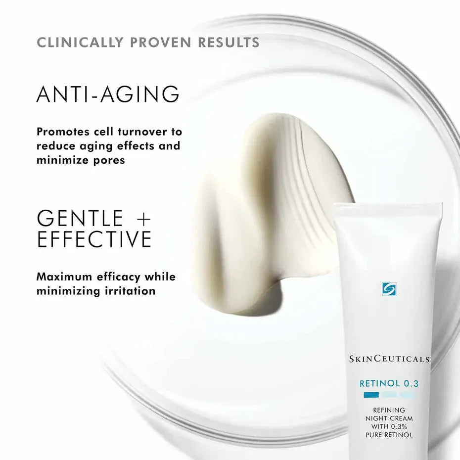 SkinCeuticals Retinol 0.3 Refining + Anti-Aging Night Cream Shop Exclusive Beauty Club Skincare