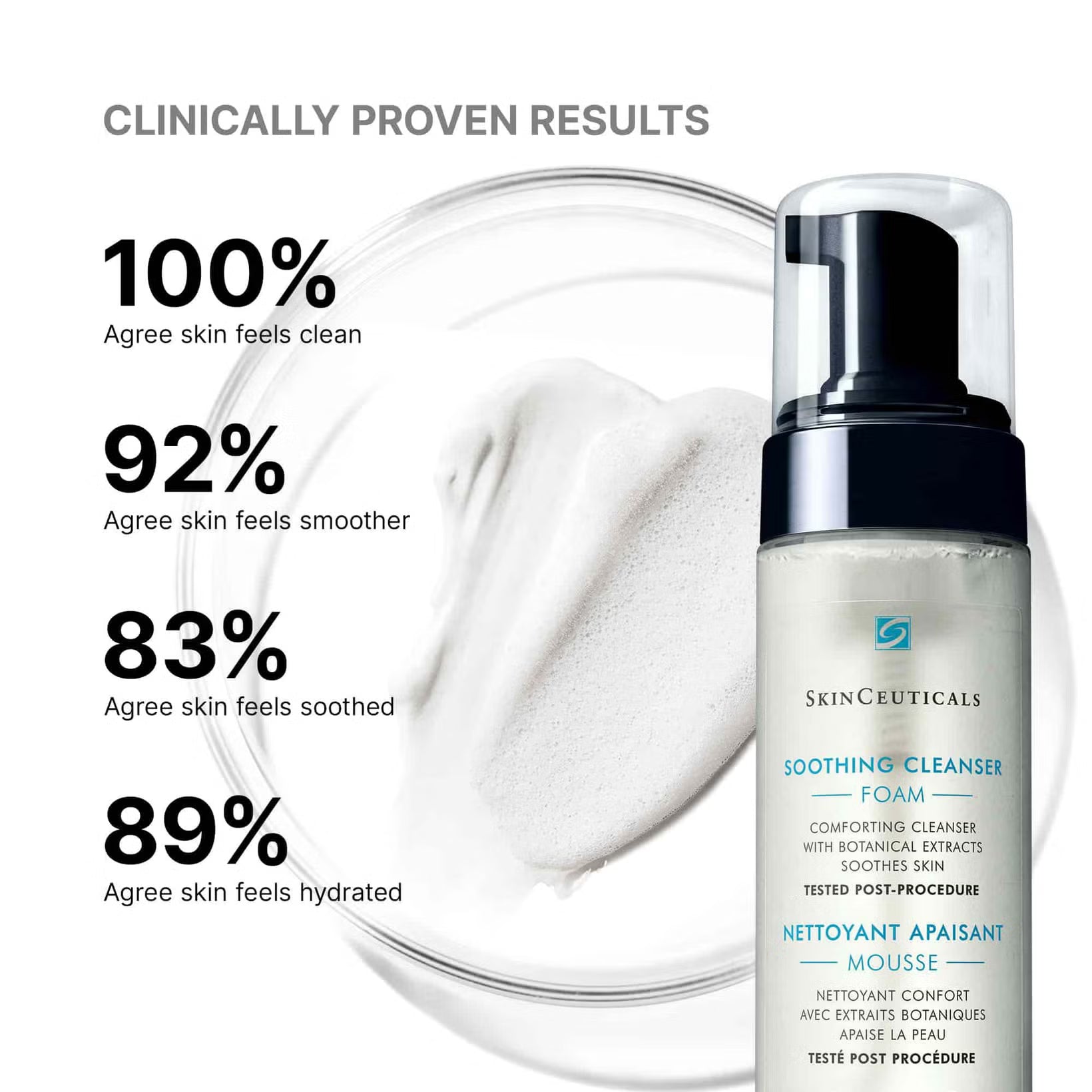 SkinCeuticals Soothing Cleanser Foam SkinCeuticals 5.0 fl. oz. Shop at Exclusive Beauty Club