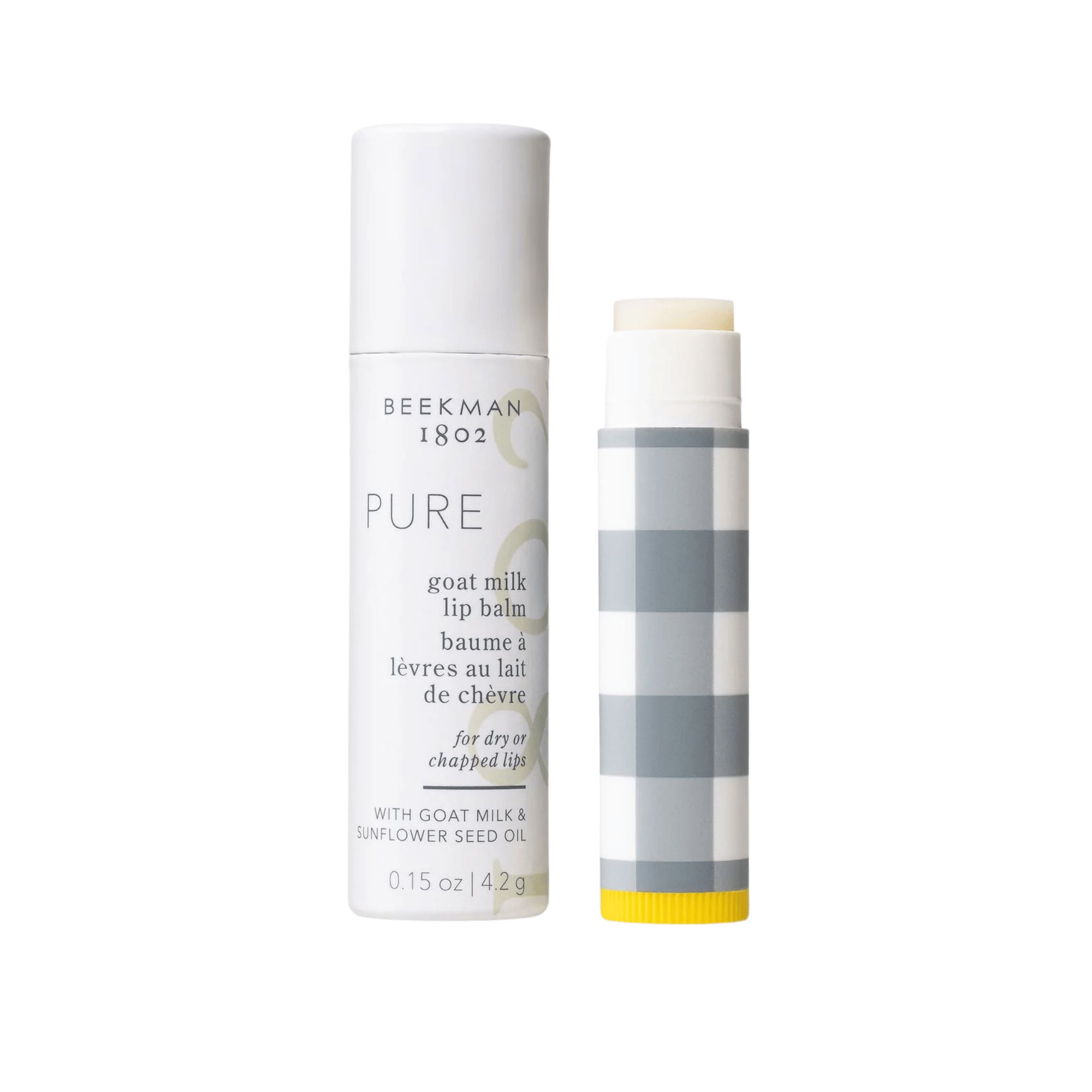 Beekman 1802 goat milk lip balm