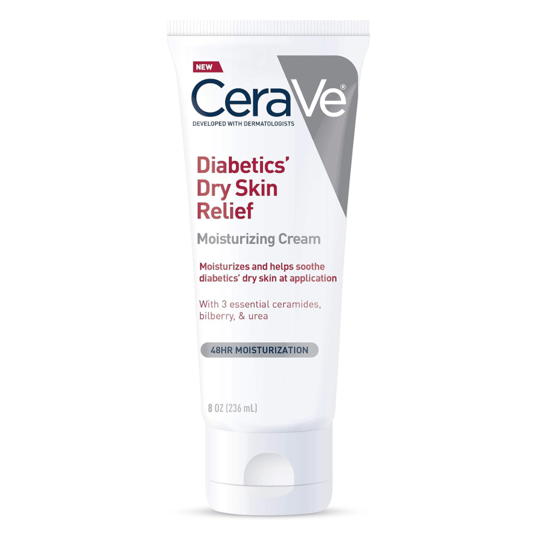 CeraVe Diabetics' Dry Skin Relief Moisturizing Cream Cerave 8 fl. oz. Shop at Exclusive Beauty