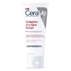 CeraVe Diabetics' Dry Skin Relief Moisturizing Cream Cerave 8 fl. oz. Shop at Exclusive Beauty
