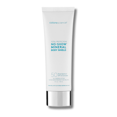 Colorescience Total Protection No-Show Mineral Body Shield SPF 50 broad spectrum sunscreen tube