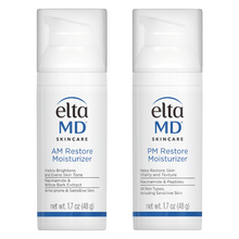 Load image into Gallery viewer, EltaMD AM &amp; PM Restore Moisturizer Duo shop at Exclusive Beauty
