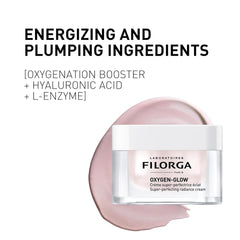 Filorga Oxygen-Glow energizing and plumping ingredients oxygenation booster hyaluronic acid and L-enzyme