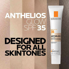Anthelios Glow SPF 35 sunscreen designed for all skin tones