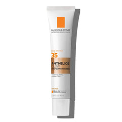 La Roche-Posay Anthelios Glow SPF 35 daily glow sunscreen tube in bronze