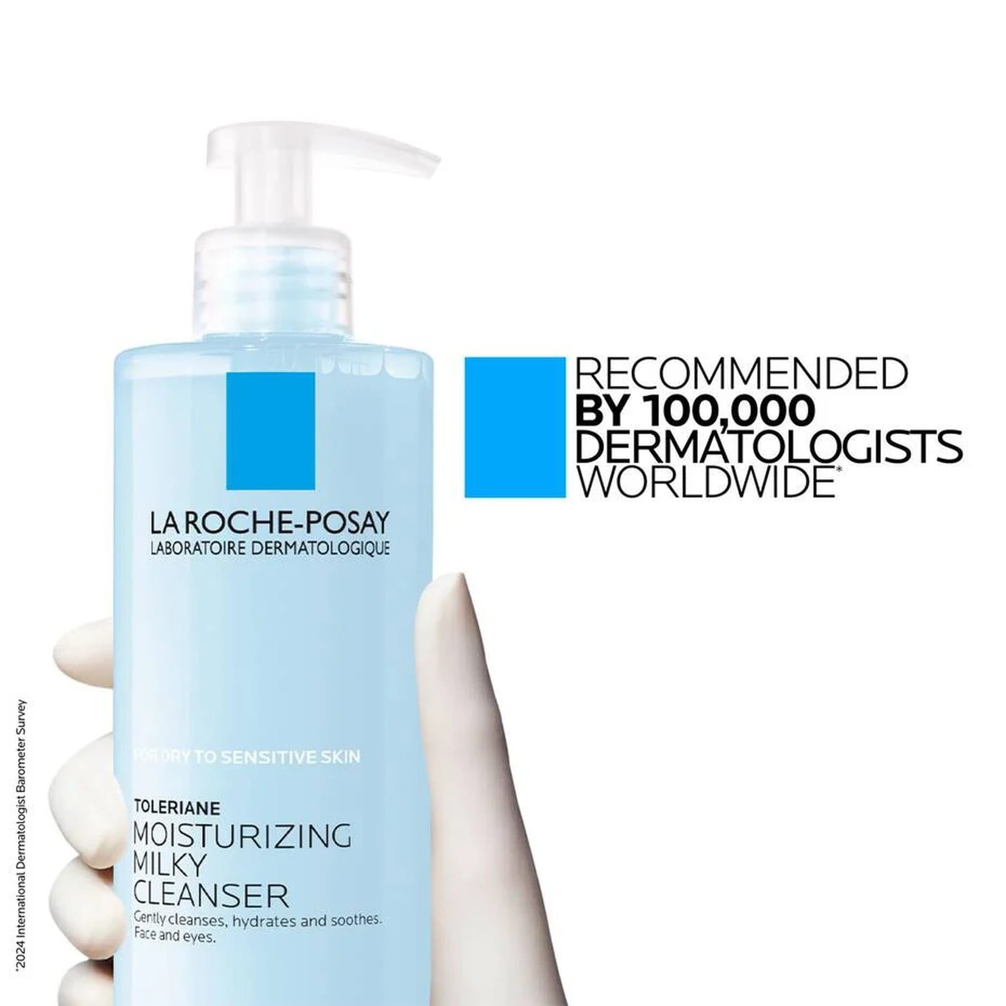 Toleriane Milky Cleanser recommended by dermatologists worldwide