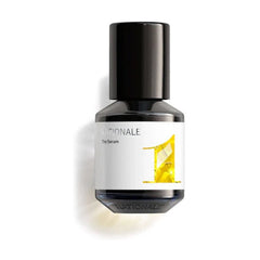 Rationale The Serum No. 1 anti-aging face serum in dark glass bottle with black cap and gold label