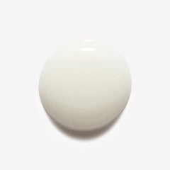 Rationale The Serum number 1 lightweight white cream texture drop on light grey background