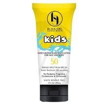 Load image into Gallery viewer, Black Girl Sunscreen Kids Broad Spectrum SPF 50 Sunscreen Black Girl Sunscreen 3 fl. oz. Shop at Exclusive Beauty Club

