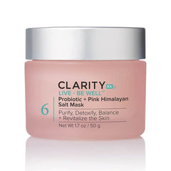 ClarityRx Live + Be Well Probiotic Pink Himalayan Salt Mask ClarityRx 1.7 fl. oz. Shop at Exclusive Beauty