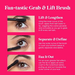 Grande Cosmetics GrandeFANATIC Fanning & Curling Mascara infused with Widelash Grande Cosmetics Shop at Exclusive Beauty