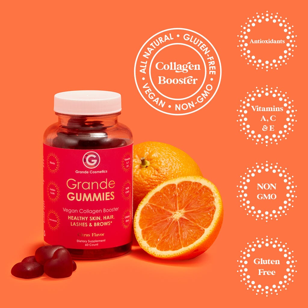 GrandeGUMMIES Vegan Collagen Booster Gummy (60 Count) Grande Cosmetics Shop at Exclusive Beauty