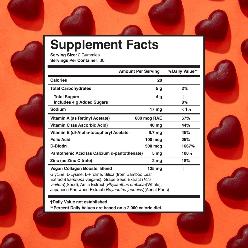 GrandeGUMMIES Vegan Collagen Booster Gummy (60 Count) Grande Cosmetics Shop at Exclusive Beauty