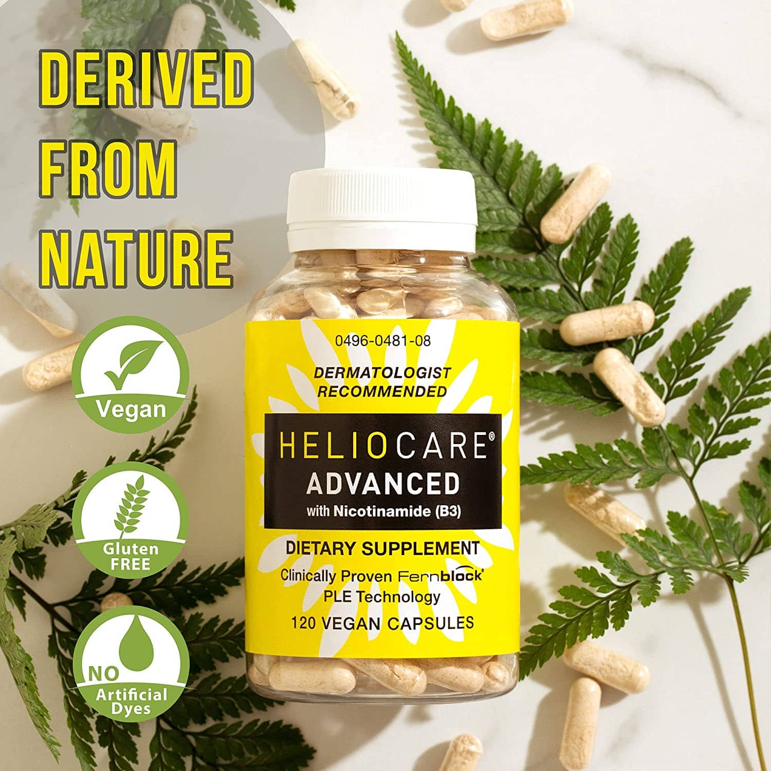 Heliocare Advanced Antioxidant Supplement with Nicotinamide B3 Vitamins & Supplements Heliocare Shop at Exclusive Beauty