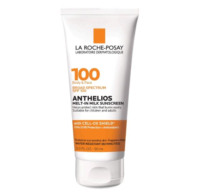 La Roche-Posay Anthelios Melt-in Milk Body & Face Sunscreen SPF 100 La Roche-Posay 3 oz. Shop at Exclusive Beauty