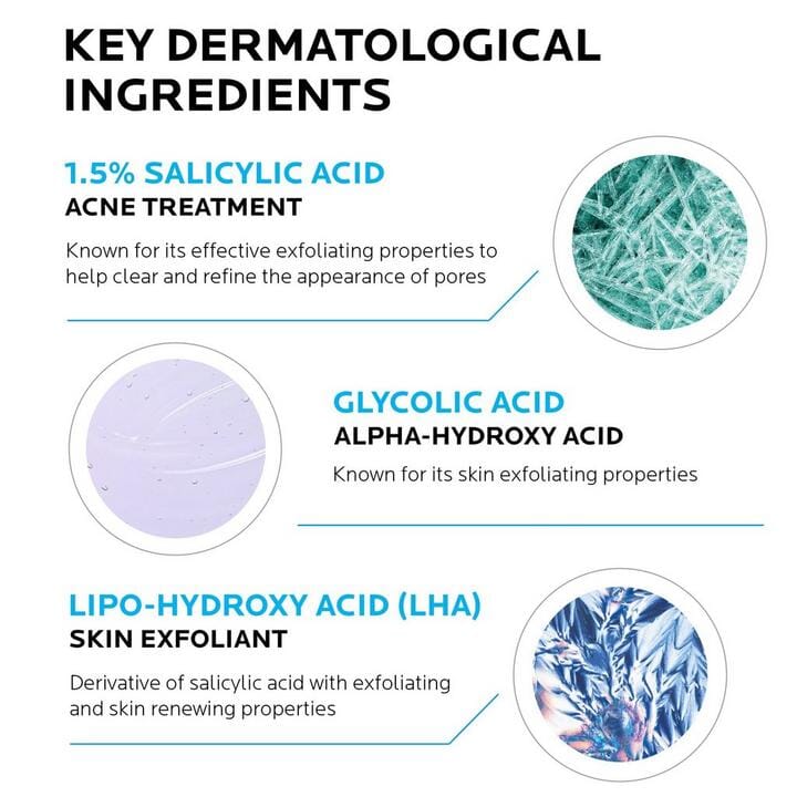 La Roche-Posay Effaclar Salicylic Acid Acne Treatment Serum Face Serums La Roche-Posay Shop at Exclusive Beauty