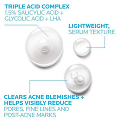 La Roche-Posay Effaclar Salicylic Acid Acne Treatment Serum Face Serums La Roche-Posay Shop at Exclusive Beauty