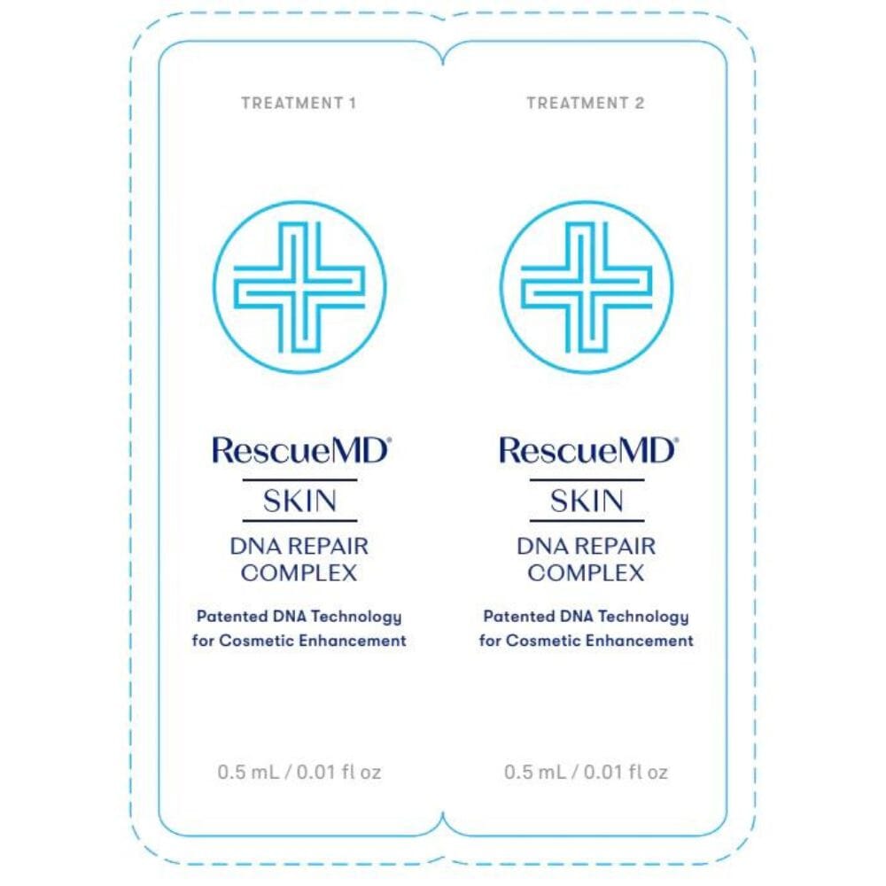 RescueMD DNA Repair Complex Sample 2 X 0.5 ML _free_gift Exclusive Beauty Club Shop at Exclusive Beauty