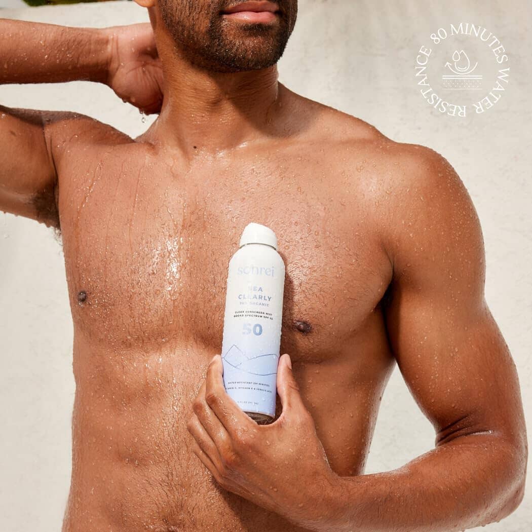 Sonrei Sea Clearly Organic SPF 50 Clear Sunscreen Mist Sunscreen Sonrei Shop at Exclusive Beauty