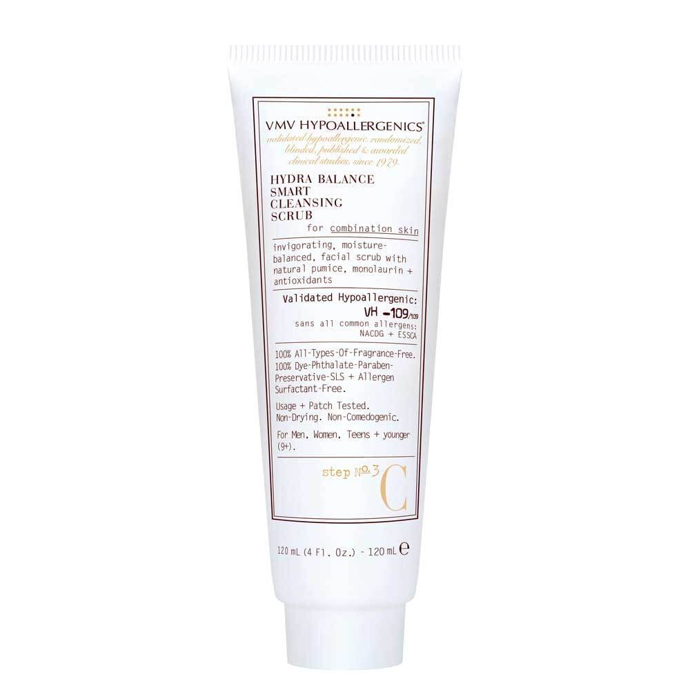 VMV HYPOALLERGENICS Hydra Balance Smart Cleansing Scrub for Combination Skin VMV HYPOALLERGENICS 4.0 fl. oz. Shop at Exclusive Beauty