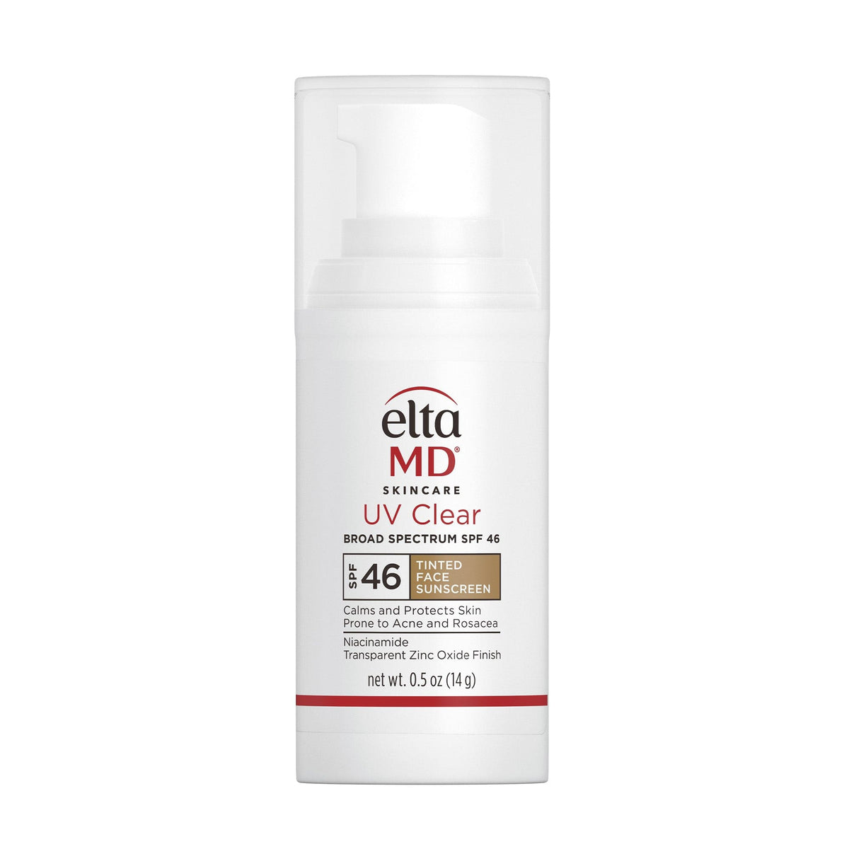 EltaMD UV Clear Tinted SPF 46 0.5 oz. Deluxe Mini shop at Exclusive Beauty Club