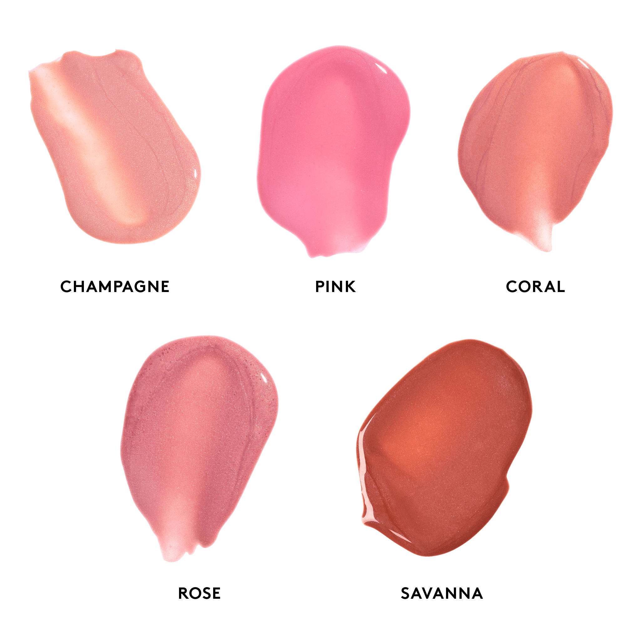 Colorescience Lip Shine Swatches 3