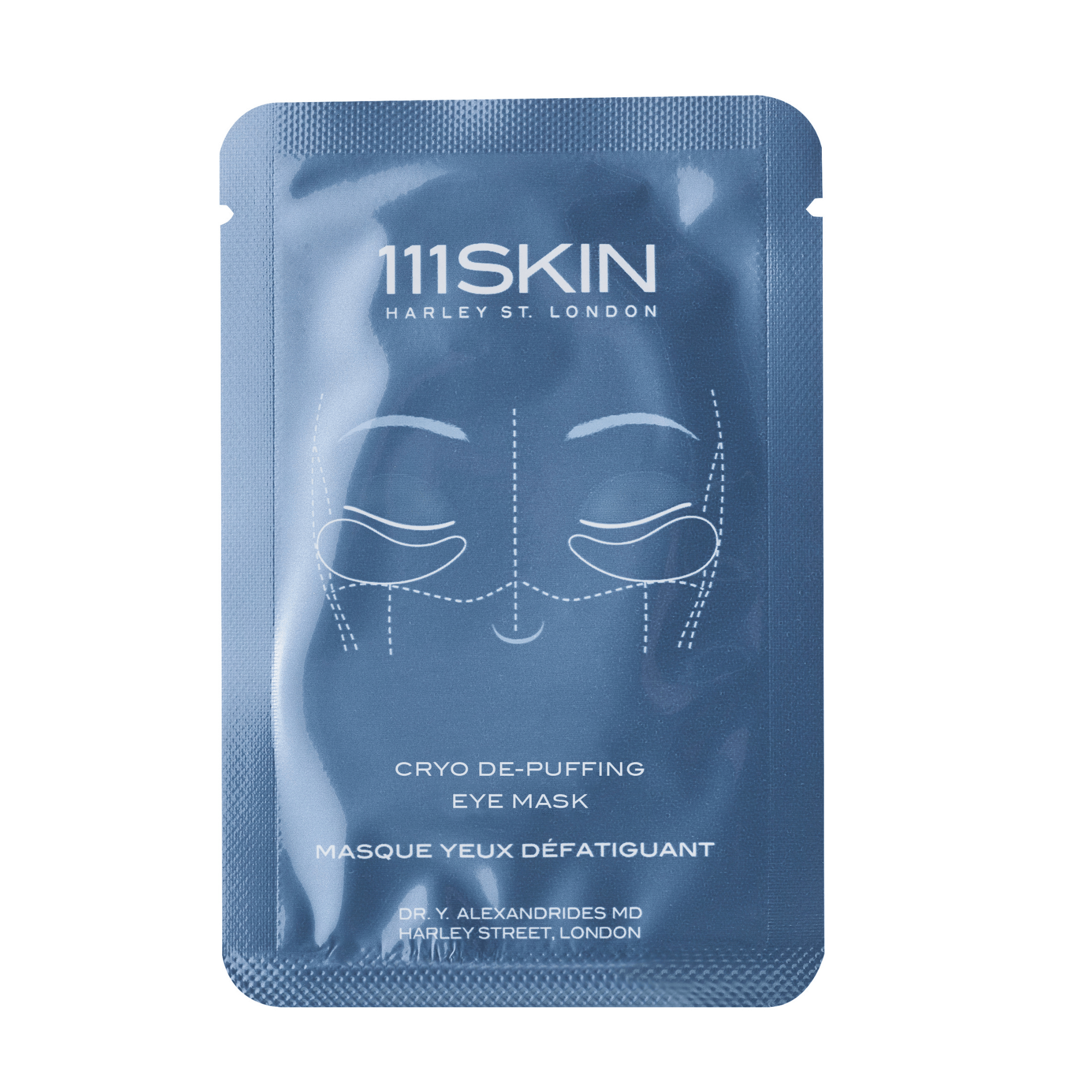111SKIN Cryo De-Puffing Eye Mask available at Exclusive Beauty Club. Targets puffiness and dullness.