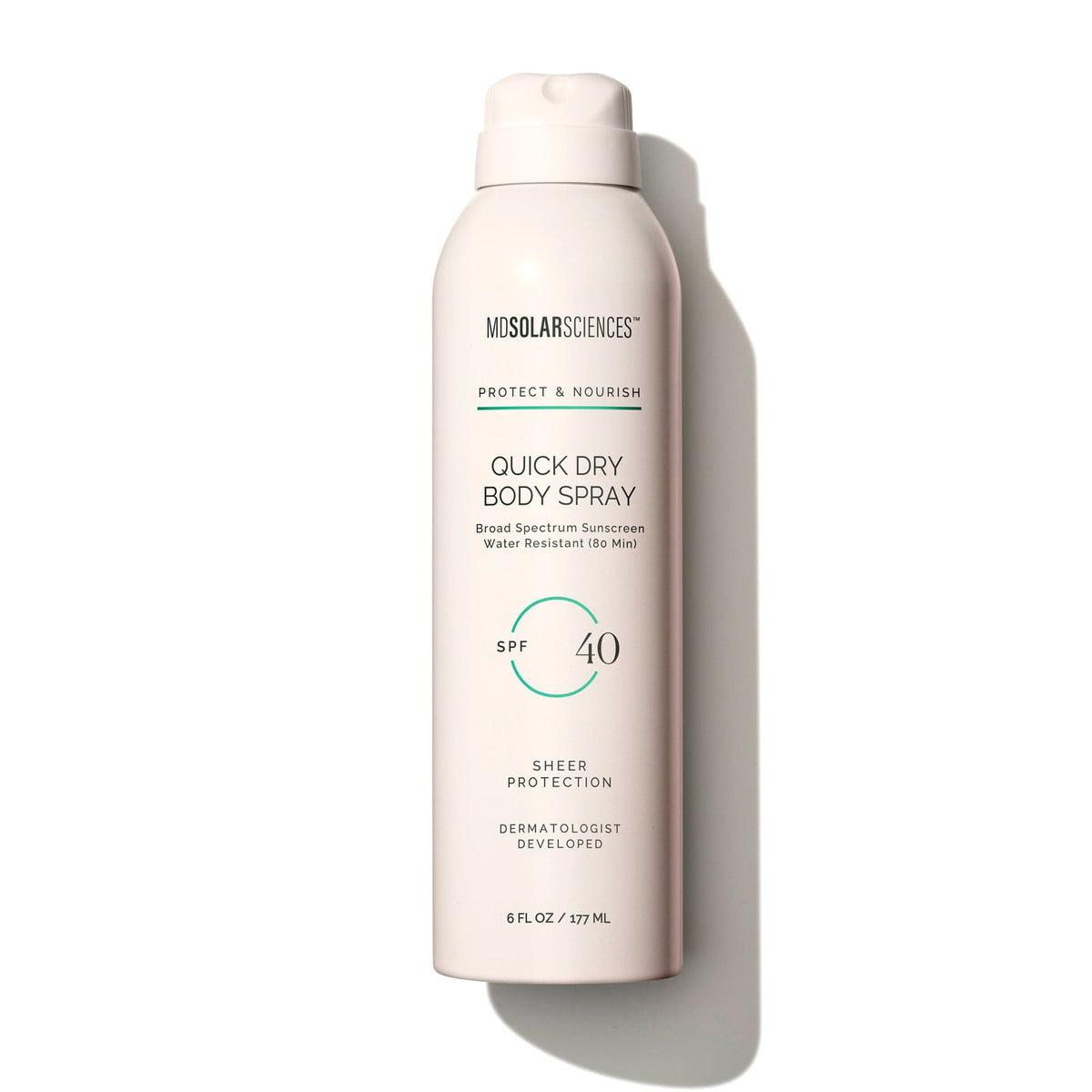 MOS Solar Sciences Quick Dry Body Spray SPF 40 shop at Exclusive Beauty Club