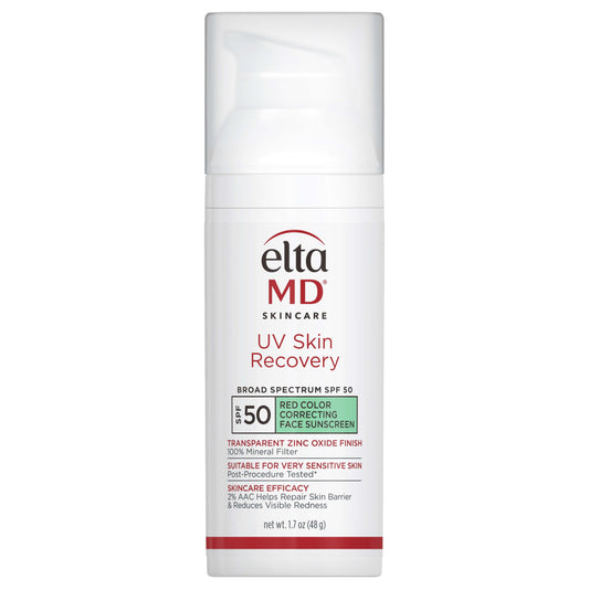 EltaMD UV Skin Recovery SPF 50 Red Color Correcting Face Sunscreen shop at Exclusive Beauty Club