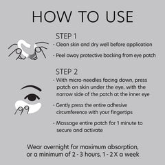 PCA Skin Hyaluronic Acid Microneedle Eye Patches How to Use Shop at Exclusive Beauty