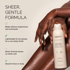 MDSolarSciences Quick Dry Body Spray SPF 40