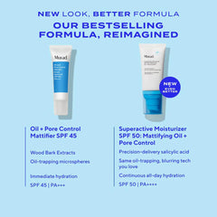 Murad Superactive Moisturizer SPF 50: Mattifying Oil + Pore Control