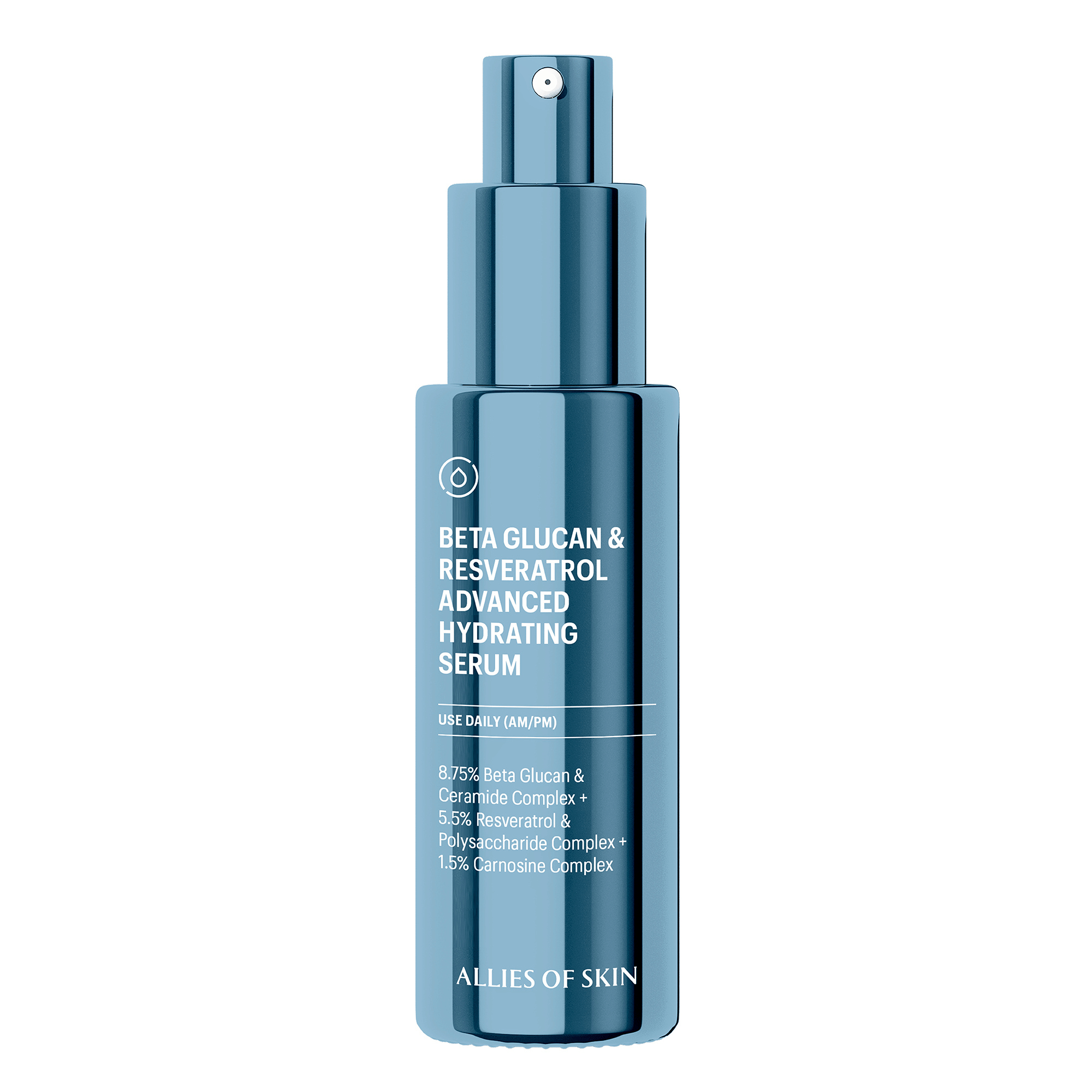 Allies of Skin Beta Glucan and Resveratrol Advanced Hydrating Serum