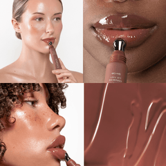 ANFISA Skin ÂN-GLOSS Ceramide Lip Spice Cake Swatch 2