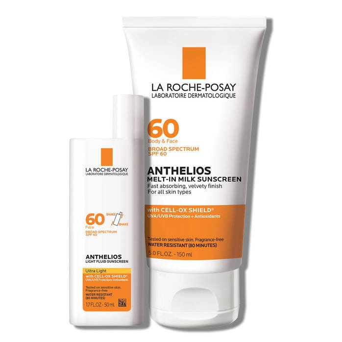 La Roche-Posay Anthelios SPF 60 Face & Body Sunscreen Set ($71 Value)