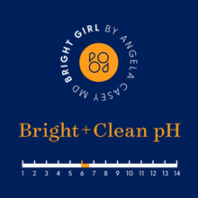 将图片加载到图库查看器，Bright Girl Bright + Clean Daily Gel Cleanser pH Level Chart
