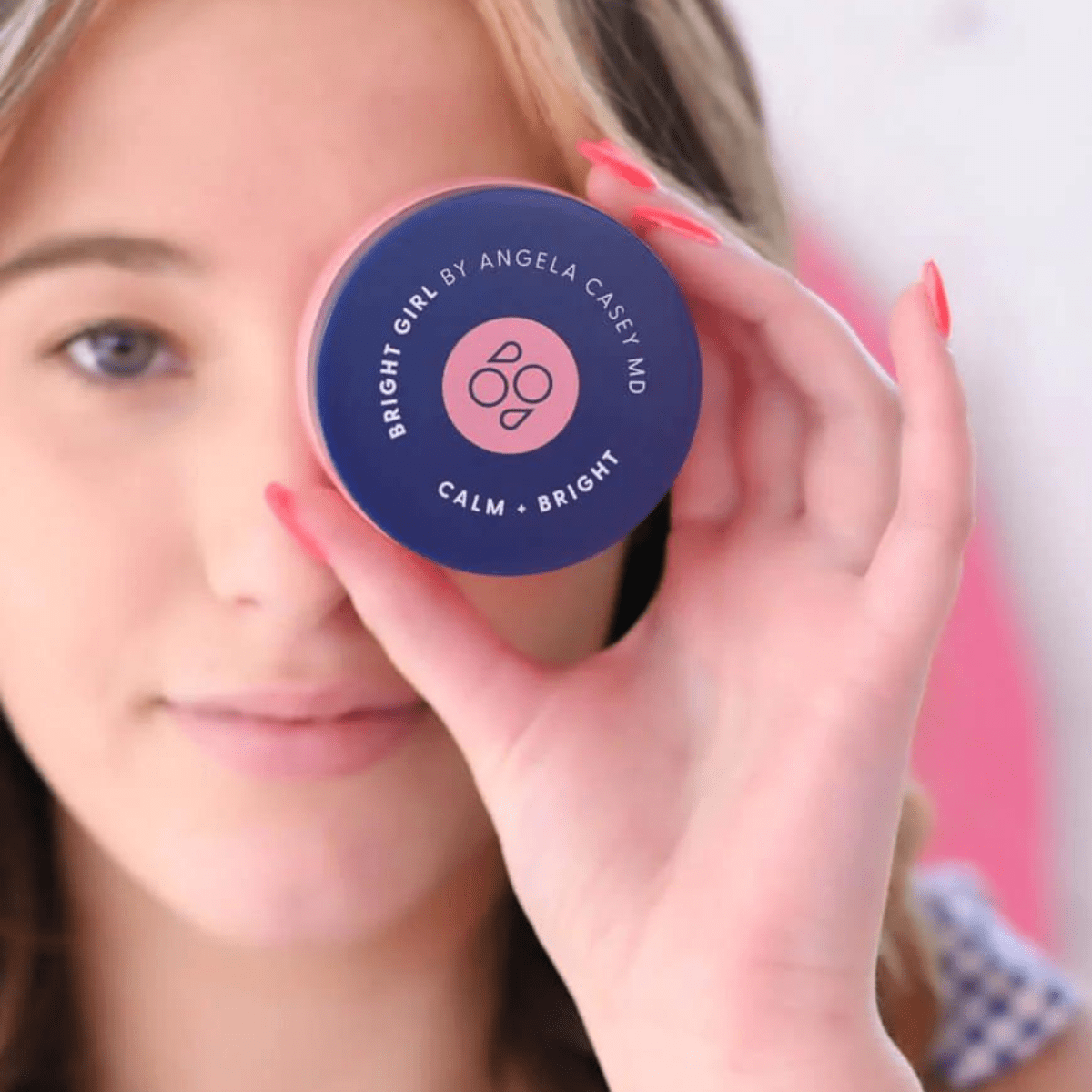 Bright Girl Calm and Bright Calming Facial Mask Model Shop At Exclusive Beauty