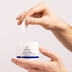 Image Skincare Clear Cell Clarifying Salicylic Pads With Glycolic Acid Shop At Exclusive Beauty