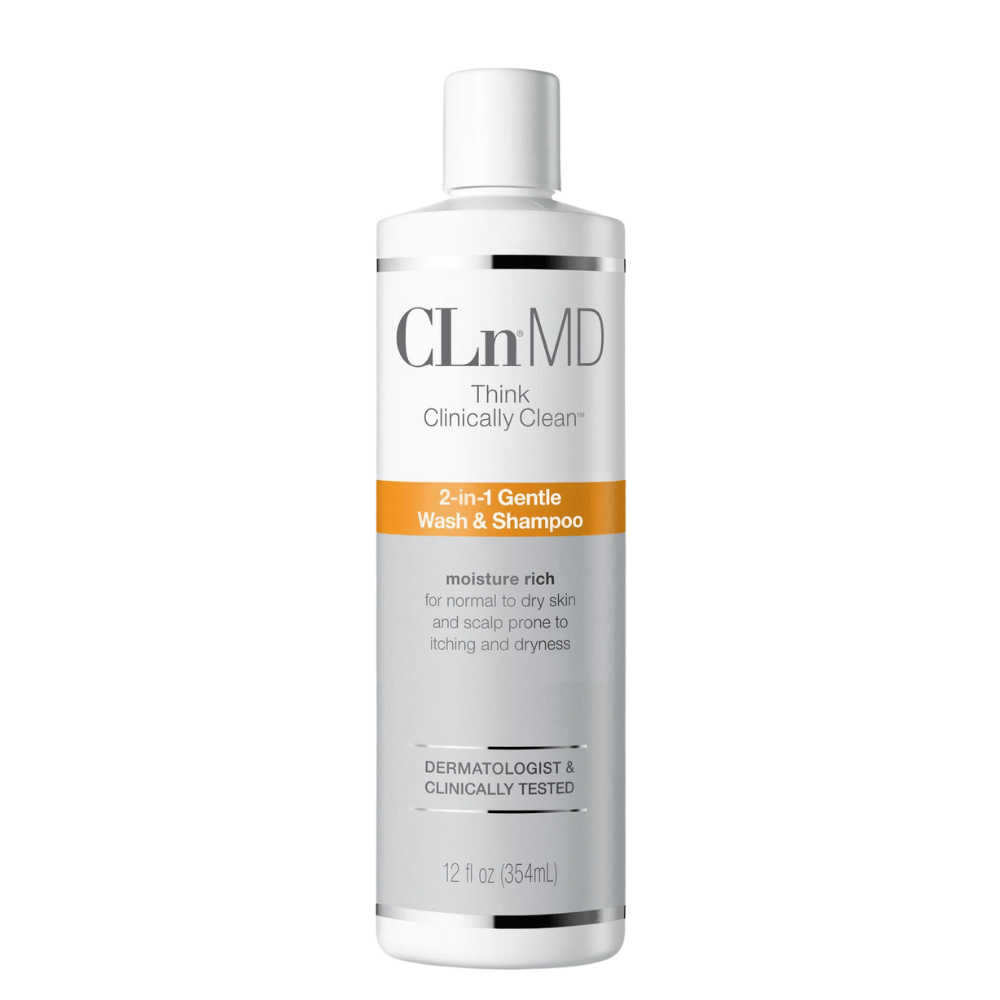 CLnMD 2-in-1 Gentle Wash & Shampoo 12 fl. oz.