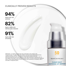 Charger l&#39;image dans la visionneuse de galerie, SkinCeuticals Clear Daily UV Defense SPF 50 Clinical Results Shop At Exclusive Beauty
