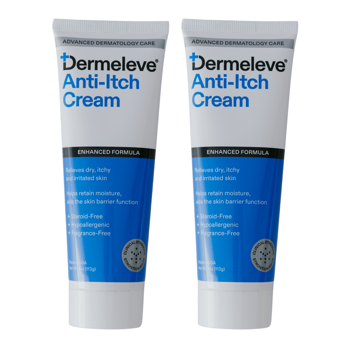 Dermeleve Steroid Free Anti-Itch Soothing Cream 4 oz.