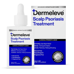 Dermeleve Scalp Psoriasis Treatment 1.7 fl. oz. with box shop at Exclusive Beauty Club